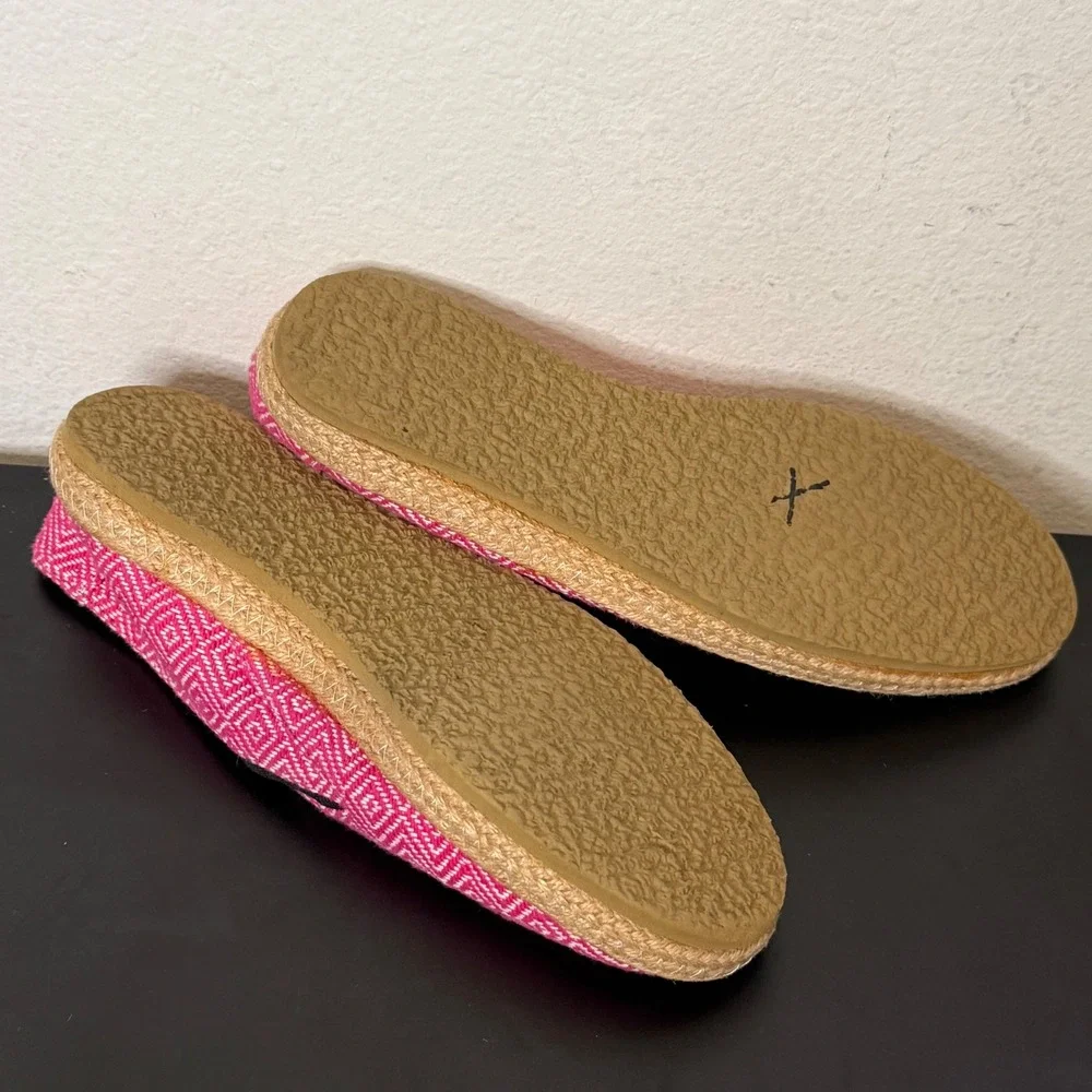 Patara Seeker Slip On‎ Pink Espadrille Loafers
